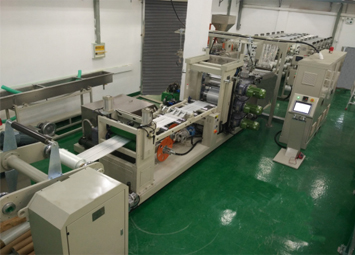 Thermoplastic prepreg line 